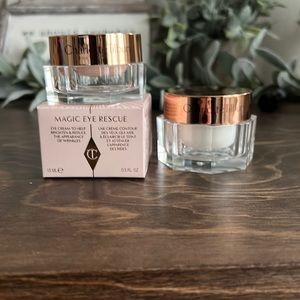 Charlotte Tilbury magic cream and eye rescue duo